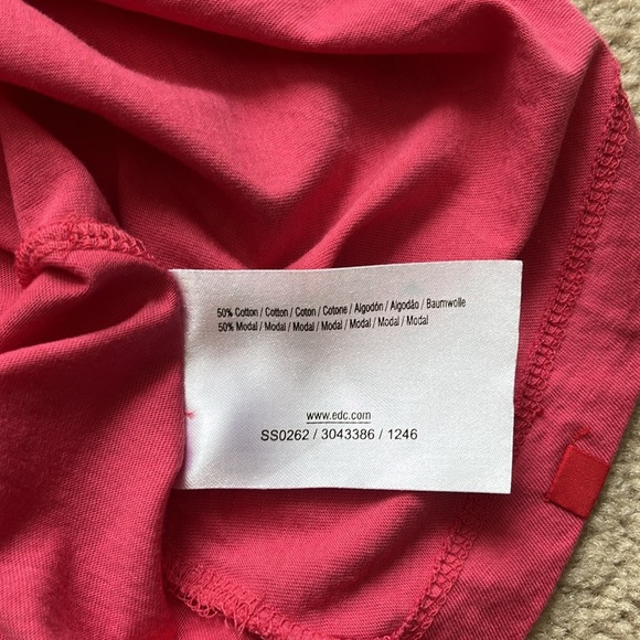 💜 HOST PICK 💜 edc by Esprit Cross Back Fit and Flare Pink Dress - Picture 8 of 10